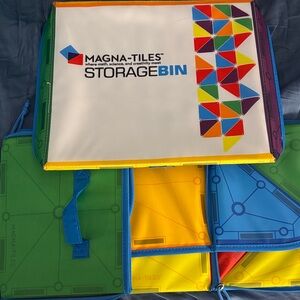 Magna-Tiles Colorful Storage Bin